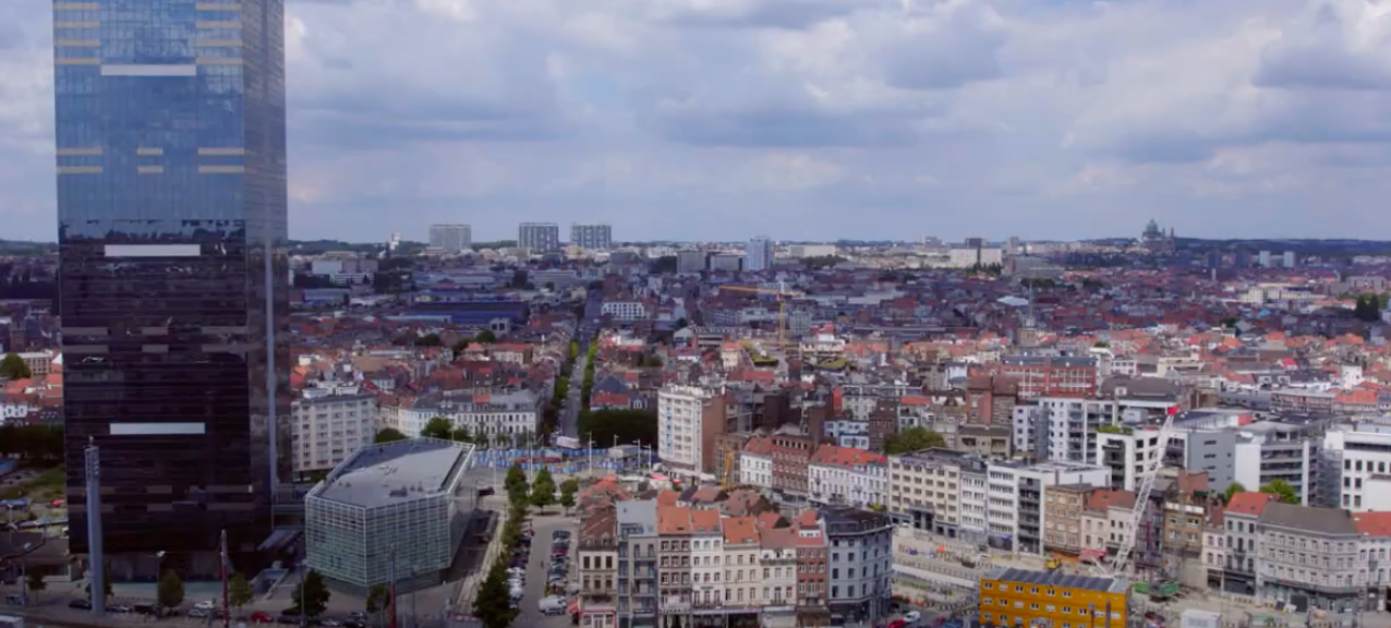 Drone View Piano's Maene Brussel